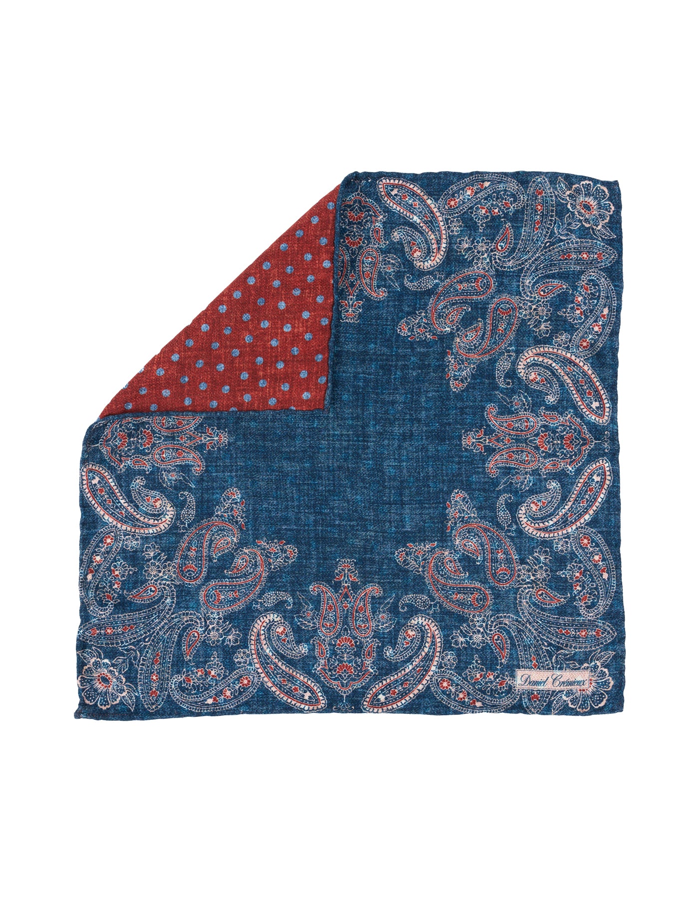 Luxury Silk Hand-Rolled Pocket Square
