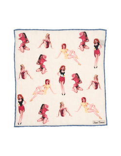 Luxury Linen Hand-Rolled Pocket Square