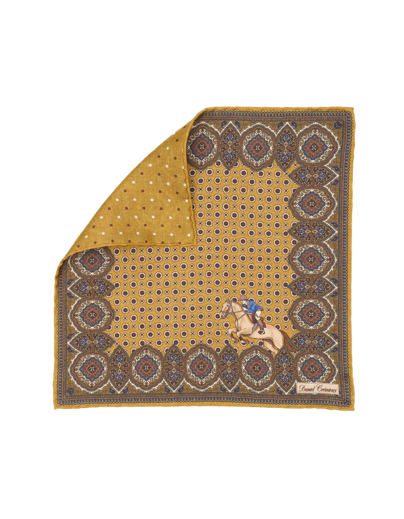 Equestrian Pocket Square