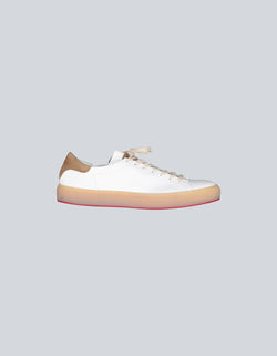 HANDMADE DEER LEATHER AND SUEDE SNEAKERS