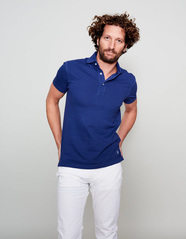 COBALT SUPIMA COTTON POLO